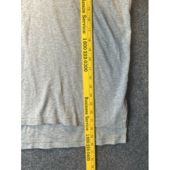 Polo Ralph Lauren Men's XL Polo Shirt Grey Gray With Blue Pony Logo Custom Fit - Picture 8 of 8